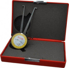 SPI - 3/4 to 1-3/4" Inside Dial Caliper Gage - 0.001" Graduation, 0.038mm Accuracy, 3-1/4" Leg Length, Ball Contact Points - Benchmark Tooling