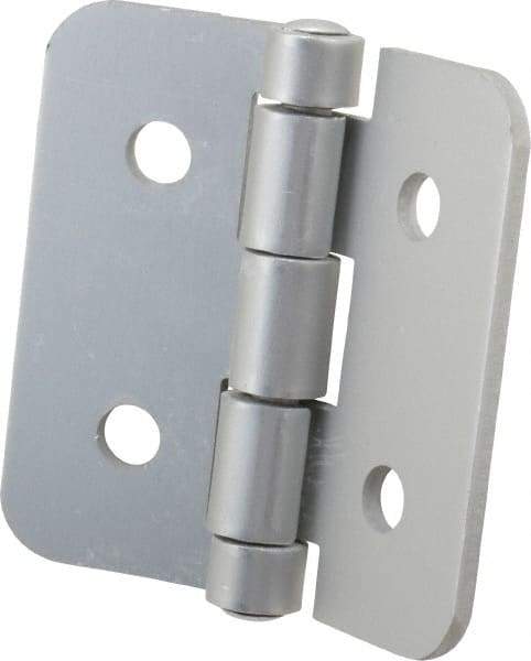 80/20 Inc. - 3" Long x 3" Wide x 1/8" Thick, Aluminum Door Hinge - Aluminum - Benchmark Tooling