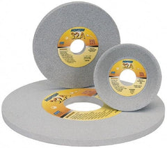 Norton - 20" Diam x 8" Hole x 2" Wide Centerless & Cylindrical Grinding Wheel - 60 Grit, Aluminum Oxide, Type 1, Medium Grade, Vitrified Bond, No Recess - Benchmark Tooling