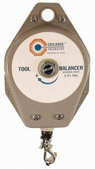 Coilhose Pneumatics - 25 Lb Load Capacity, 8" Travel Distance, Tool Balancer - Tension Adjustment - Benchmark Tooling