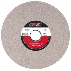 Camel Grinding Wheels - 14" Diam x 5" Hole x 1" Thick, I Hardness, 46 Grit Surface Grinding Wheel - Aluminum Oxide, Type 1, Coarse Grade, 1,910 Max RPM, Vitrified Bond, No Recess - Benchmark Tooling