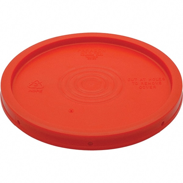 Vestil - Tote & Storage Container Lids For Use With: 3-1/2, 5 & 6 Gallon Pails Width (Decimal Inch): 12.500 - Benchmark Tooling