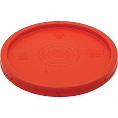 Vestil - Tote & Storage Container Lids For Use With: 3-1/2, 5 & 6 Gallon Pails Width (Decimal Inch): 12.500 - Benchmark Tooling