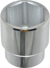 Proto - 1-7/16", 1/2" Drive, Standard Hand Socket - 6 Points, 2-1/8" OAL, Chrome Finish - Benchmark Tooling