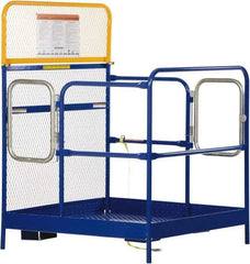 Vestil - 60" Platform - Forklift Work Platform, 1,000 Lb Capacity, 60" Platform Height, 48" Base Width x 48" Base Depth - Benchmark Tooling