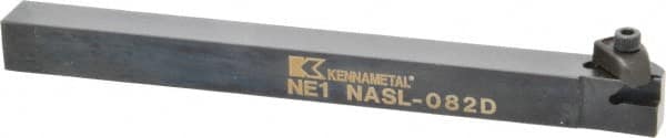 Kennametal - Internal/External Thread, Left Hand Cut, 1/2" Shank Width x 1/2" Shank Height Indexable Threading Toolholder - 6" OAL, N.2L Insert Compatibility, NAS Toolholder, Series Top Notch - Benchmark Tooling