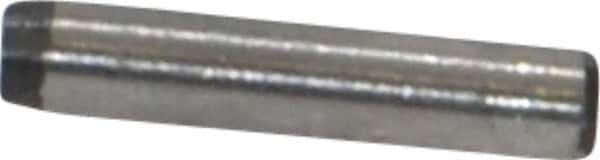 Made in USA - 1/16" Diam x 5/16" Pin Length 416 Stainless Steel Precision Dowel Pin - Passivated Finish, C 36-42 Hardness, 2 Beveled End - Benchmark Tooling