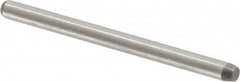 Made in USA - 1/16" Diam x 7/8" Pin Length 416 Stainless Steel Precision Dowel Pin - Passivated Finish, C 36-42 Hardness, 2 Beveled End - Benchmark Tooling