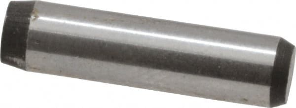 Made in USA - 5/32" Diam x 5/8" Pin Length 416 Stainless Steel Precision Dowel Pin - Passivated Finish, C 36-42 Hardness, 2 Beveled End - Benchmark Tooling