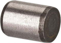 Made in USA - 3/16" Diam x 1/4" Pin Length 416 Stainless Steel Precision Dowel Pin - Passivated Finish, C 36-42 Hardness, 2 Beveled End - Benchmark Tooling