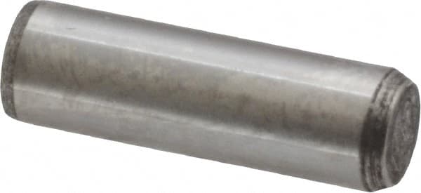 Made in USA - 5/16" Diam x 1" Pin Length 416 Stainless Steel Precision Dowel Pin - Passivated Finish, C 36-42 Hardness, 2 Beveled End - Benchmark Tooling