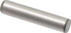 Made in USA - 5/16" Diam x 1-1/2" Pin Length 416 Stainless Steel Precision Dowel Pin - Passivated Finish, C 36-42 Hardness, 2 Beveled End - Benchmark Tooling