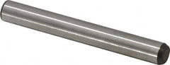 Made in USA - 5/16" Diam x 2-1/2" Pin Length 416 Stainless Steel Precision Dowel Pin - Passivated Finish, C 36-42 Hardness, 2 Beveled End - Benchmark Tooling