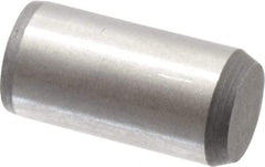 Made in USA - 5/16" Diam x 5/8" Pin Length 416 Stainless Steel Precision Dowel Pin - Passivated Finish, C 36-42 Hardness, 2 Beveled End - Benchmark Tooling