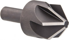 Keo - 1-1/4" Head Diam, 1/2" Shank Diam, 6 Flute 90° High Speed Steel Countersink - Benchmark Tooling