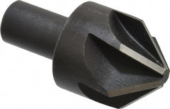 Keo - 1-1/2" Head Diam, 3/4" Shank Diam, 6 Flute 90° High Speed Steel Countersink - Benchmark Tooling