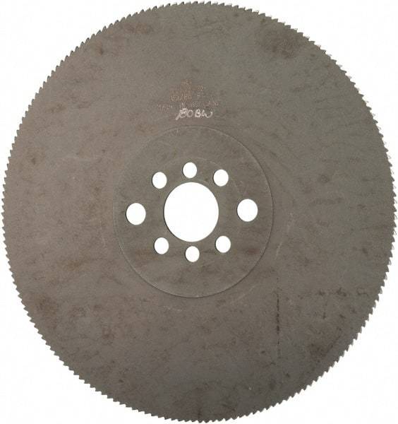 Kinkelder Saw - 225mm Blade Diam, 180 Teeth, High Speed Steel Cold Saw Blade - 32mm Arbor Hole Diam, 2mm Blade Thickness - Benchmark Tooling