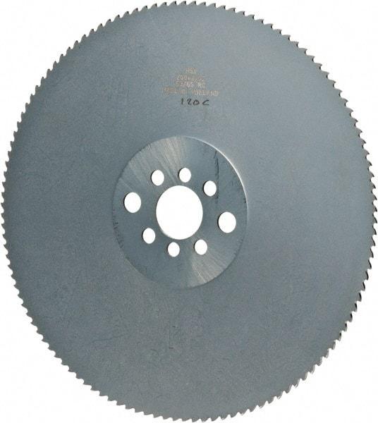 Kinkelder Saw - 250mm Blade Diam, 120 Teeth, High Speed Steel Cold Saw Blade - 32mm Arbor Hole Diam, 2mm Blade Thickness - Benchmark Tooling