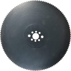 Kinkelder Saw - 350mm Blade Diam, 120 Teeth, High Speed Steel Cold Saw Blade - 32mm Arbor Hole Diam, 2.5mm Blade Thickness - Benchmark Tooling