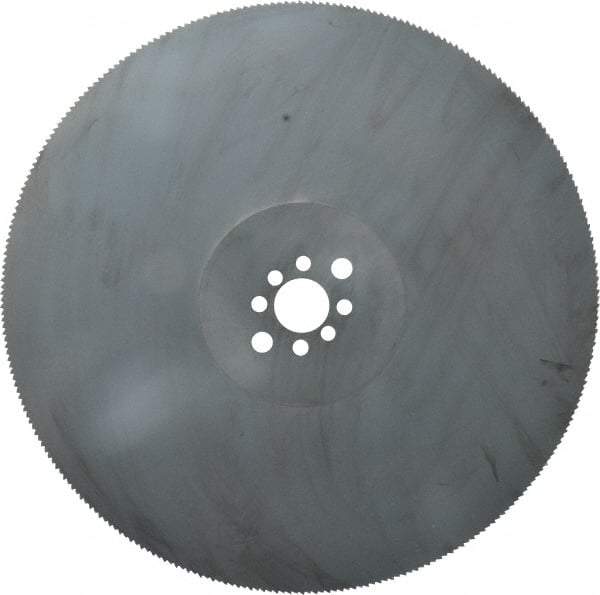 Kinkelder Saw - 350mm Blade Diam, 280 Teeth, High Speed Steel Cold Saw Blade - 32mm Arbor Hole Diam, 2.5mm Blade Thickness - Benchmark Tooling