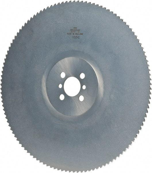 Kinkelder Saw - 350mm Blade Diam, 120 Teeth, High Speed Steel Cold Saw Blade - 40mm Arbor Hole Diam, 2.5mm Blade Thickness - Benchmark Tooling