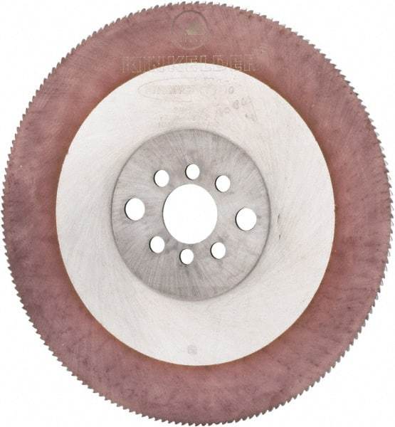 Kinkelder Saw - 225mm Blade Diam, 180 Teeth, High Speed Steel Cold Saw Blade - 32mm Arbor Hole Diam, 2mm Blade Thickness - Benchmark Tooling