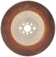 Kinkelder Saw - 250mm Blade Diam, 120 Teeth, High Speed Steel Cold Saw Blade - 32mm Arbor Hole Diam, 2mm Blade Thickness - Benchmark Tooling