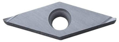 Kyocera - VBGT220.5 F Grade PR930 Carbide Turning Insert - TiCN Finish, 35° Diamond, 1/4" Inscr Circle, 1/8" Thick, 0.0079" Corner Radius - Benchmark Tooling