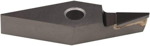 Hertel - HT-VNMX332 Grade HT420CD Polycrystalline Diamond (PCD) Turning Insert - Uncoated, Diamond, 3/8" Inscr Circle, 3/16" Thick, 1/32" Corner Radius - Benchmark Tooling
