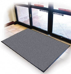PRO-SAFE - 10 Ft. Long x 3 Ft. Wide, Poly Blended Carpet Surface, Cut Pile Entrance Matting - 3/8 Inch Thick, Indoor, Medium Traffic, Vinyl, Blue - Benchmark Tooling