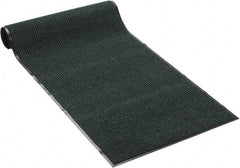 PRO-SAFE - 10 Ft. Long x 3 Ft. Wide, Poly Blended Carpet Surface, Ribbed Entrance Matting - 5/16 Inch Thick, Indoor, Medium Traffic, Vinyl, Green - Benchmark Tooling