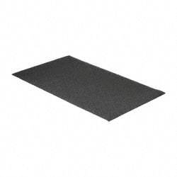 PRO-SAFE - 5' Long x 3' Wide, Dry Environment, Anti-Fatigue Matting - Black, Vinyl with Vinyl Sponge Base, Beveled on 4 Sides - Benchmark Tooling