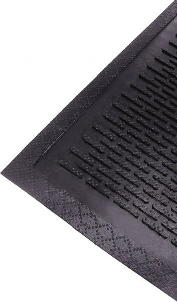 Entrance Mat: 5' Long, 3' Wide Indoor & Outdoor, Black