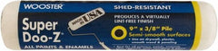 Wooster Brush - 3/8" Nap, 9" Wide Paint Roller Cover - Medium-Rough Texture, Woven - Benchmark Tooling