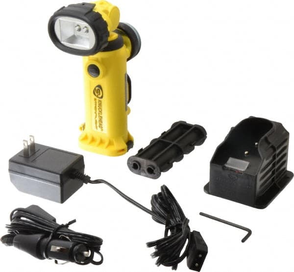 Streamlight - White LED Bulb, 200 Lumens, Industrial/Tactical Flashlight - Yellow Plastic Body, 1 AA Battery Included - Benchmark Tooling