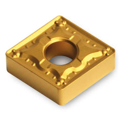 Turning Insert:  CNMG432PC TT5100,  Solid Carbide TiCN, Al2O3 & TiN Finish,  Neutral,  0.5080″ Long,  1/2″ Inscribed Circle,  0.0310″ Corner Radius,  80.0 &deg N/A Diamond,  Series  CNMG