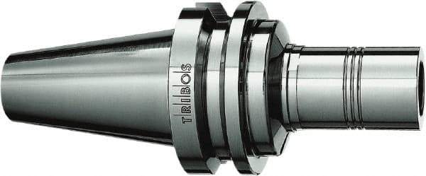 Schunk - CAT40 Taper Shank 3/4" Hole End Mill Holder/Adapter - 29mm Nose Diam, 150mm Projection, Through Coolant - Exact Industrial Supply