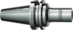 Schunk - CAT50 Taper Shank 32mm Hole End Mill Holder/Adapter - 45mm Nose Diam, 150mm Projection, Through Coolant - Exact Industrial Supply