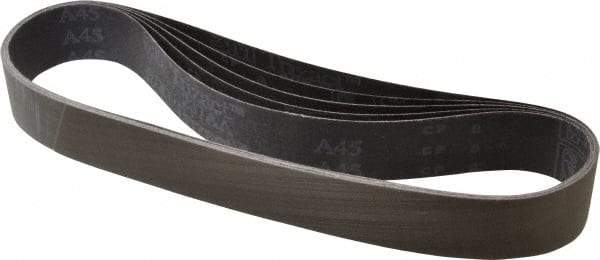 Metabo - 1-1/2" Wide x 30" OAL, 400 Grit, Aluminum Oxide Abrasive Belt - Aluminum Oxide, Coated - Benchmark Tooling