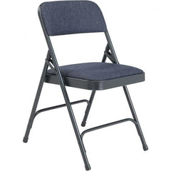 National Public Seating - Folding Chairs Pad Type: Folding Chair w/Fabric Padded Seat Material: Fabric; Steel - Benchmark Tooling