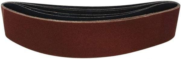 Tru-Maxx - 19" Wide x 48" OAL, 180 Grit, Aluminum Oxide Abrasive Belt - Aluminum Oxide, Fine, Coated, X Weighted Cloth Backing, Dry - Benchmark Tooling