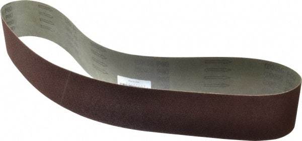 Tru-Maxx - 3" Wide x 48" OAL, 60 Grit, Aluminum Oxide Abrasive Belt - Aluminum Oxide, Coarse, Coated, X Weighted Cloth Backing, Dry - Benchmark Tooling