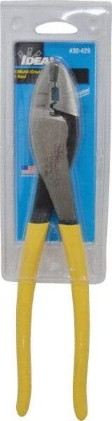 Ideal - 9-3/4" OAL Crimping Pliers - Vinyl Coated Handle - Benchmark Tooling