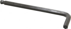 Eklind - 10mm Hex, Long Arm, Ball End Hex Key - 6-37/64" OAL, Steel, Metric System of Measurement - Benchmark Tooling