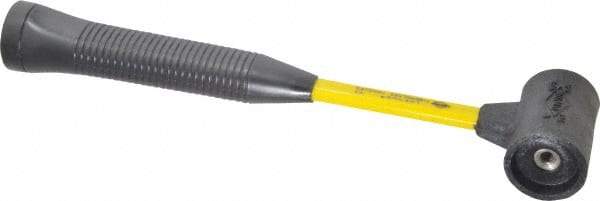 NUPLA - 1 Lb Head 1-1/2" Face Composite Nonmarring Hammer without Faces - Fiberglass Handle - Benchmark Tooling