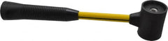 NUPLA - 1-1/2 Lb Head 2" Face Composite Nonmarring Hammer without Faces - Fiberglass Handle - Benchmark Tooling