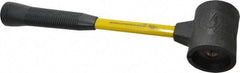 NUPLA - 2-1/2 Lb Head 2-1/2" Face Composite Nonmarring Hammer without Faces - Fiberglass Handle - Benchmark Tooling