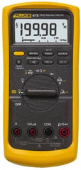 Fluke - 2 Piece, Digital Multimeter Kit - 1,000 Volt Max, 10 Max Amp - Benchmark Tooling