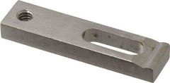 Gibraltar - 9/32" Stud, Stainless Steel, Strap Clamp - 11/16" Travel, 2-1/2" OAL x 5/8" Wide x 5/16" High, Radius Nose - Benchmark Tooling