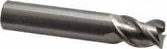 OSG - 3/4", 3 Flute, Single End, Solid Carbide, 0.06" Corner Radius End Mill - 4" OAL, 45° Helix, Right Hand Flute, 1" LOC, Right Hand Cut - Benchmark Tooling